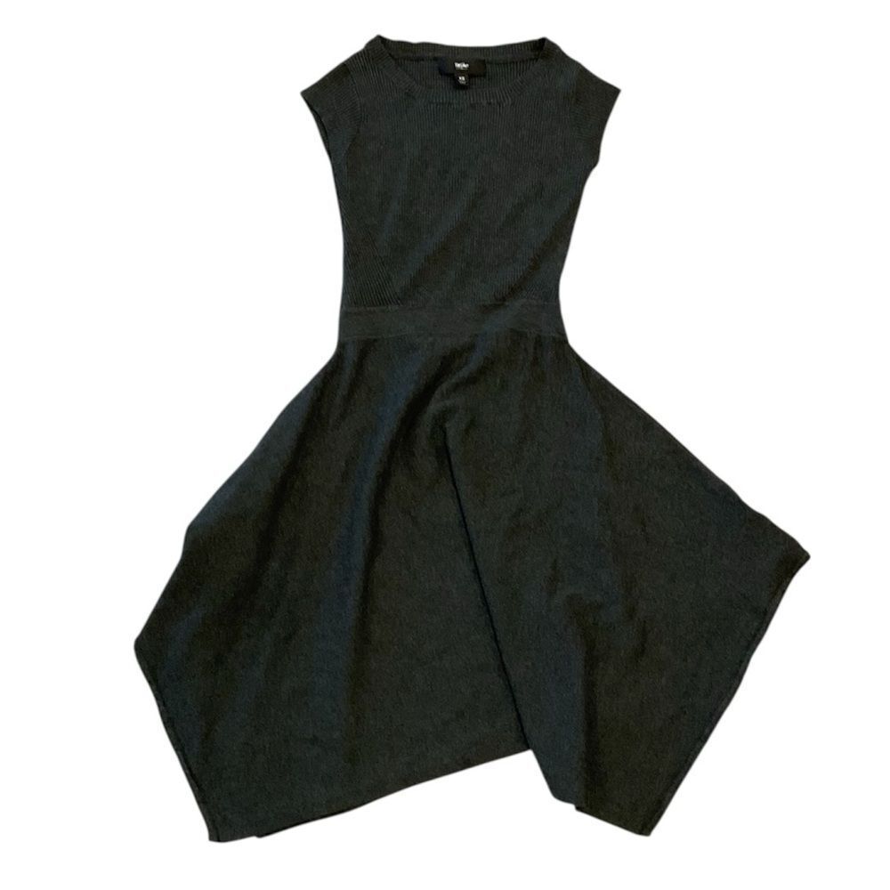 NWT Mossimo Dark Gray Knit Sweater Dress